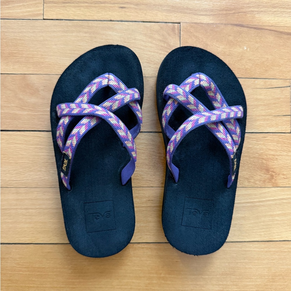 Teva Kids Sandals - Purple and Black